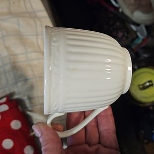 Mikasa italian countryside pitcher and 3 cups.